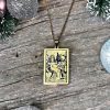 A Császárnő- Tarot medál nyaklánccal